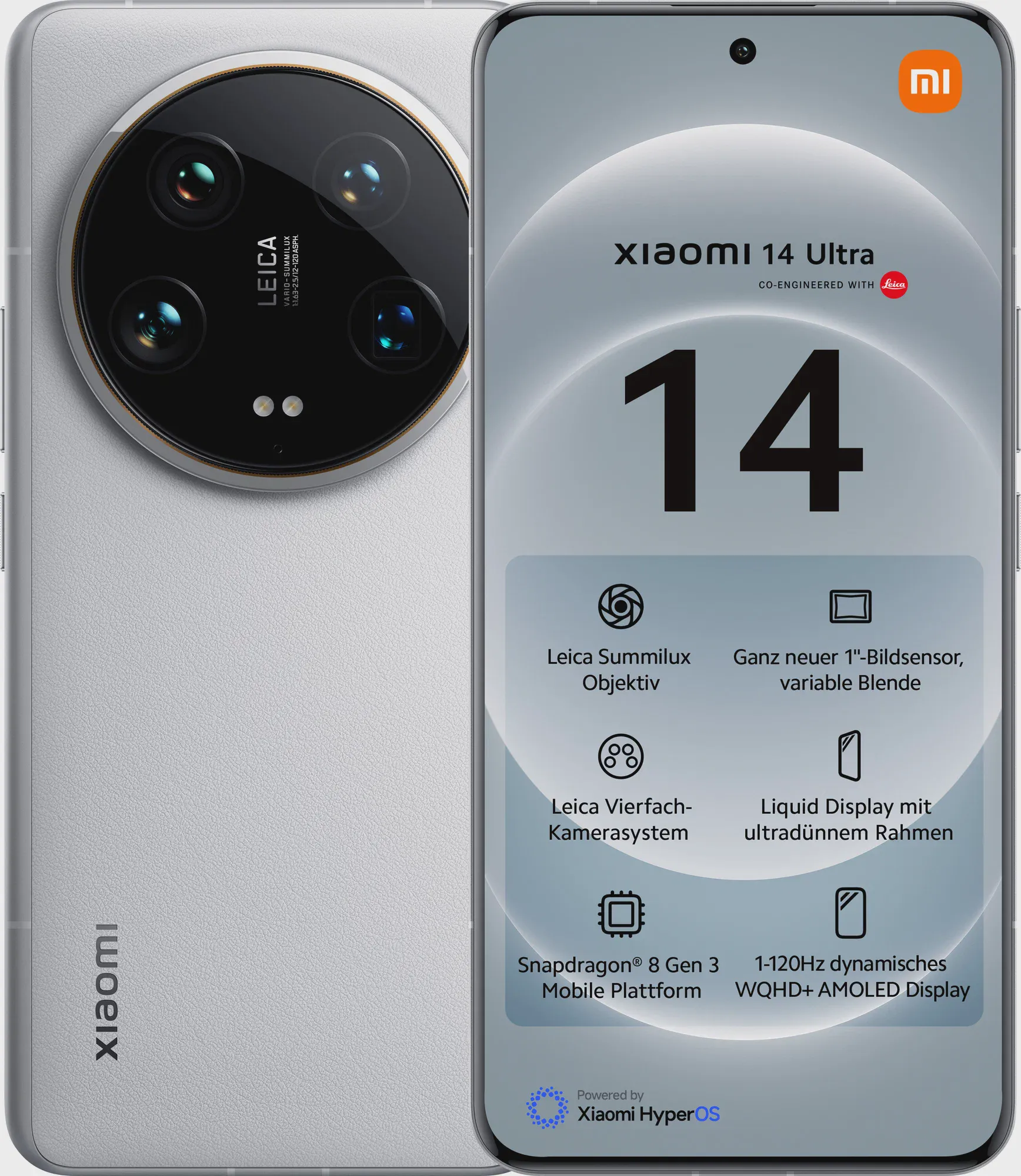 Xiaomi 14 Ultra 16/512GB White (Global Version)-0