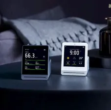 Анализатор качества воздуха Xiaomi Qingping Air Monitor датчик углекислого газа СО2, 5 в 1 (температура,влажность,СО2,PM2.5,tVOC) MiHome APP,черный