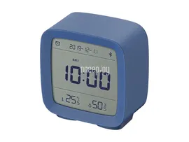 Xiaomi ClearGrass Bluetooth Thermometer Alarm Clock CGD1 Blue