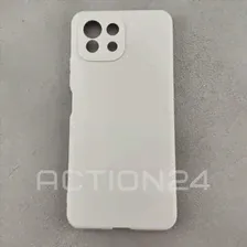 Чехол на Xiaomi 11 Lite 5G NE силиконовый (серый)