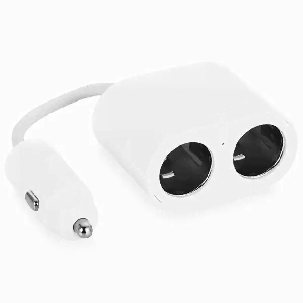 Разветвитель автомобильного прикуривателя Xiaomi Roidmi Dual Port Converter White