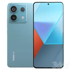 Xiaomi Redmi Note 13 - Телефоны - 3D модель