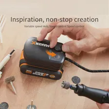 Набор инструментов Xiaomi Worx 20 в MakerX, вращающийся инструмент, угловая шлифовальная машина, воздушная щетка, термоклеевой пистолет, мини-воздух... (art.: 3920be10ae9b4)