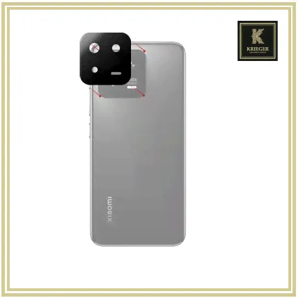 Защитное стекло для камеры Xiaomi 13 / Xiaomi 13 Pro Krieger Черное-0