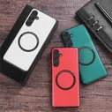 Для Xiaomi 13 Magsafe Искусственная Кожа Беспроводная Зарядка Защитная Задняя Крышка Чехол для Xiaomi 13 Pro/Xiaomi 13 Ultra /Xiaomi 13 Lite