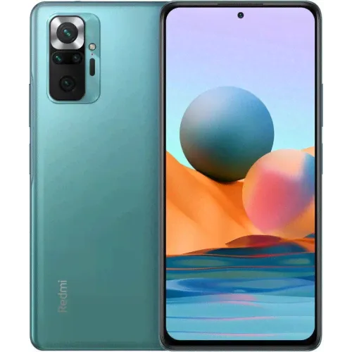 Смартфон Xiaomi Redmi Note 10 Pro 8.256 ГБ, зеленая аврора