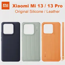 Оригинальный чехол Xiaomi Mi 13/13 Pro из жидкого силикона/кожи, приятная для кожи задняя крышка