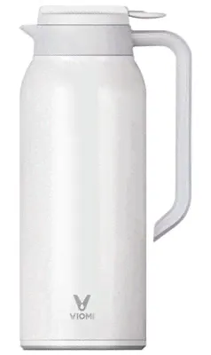 Термос Xiaomi Portable Vacuum Cup 1500ML 1,50л белый-0
