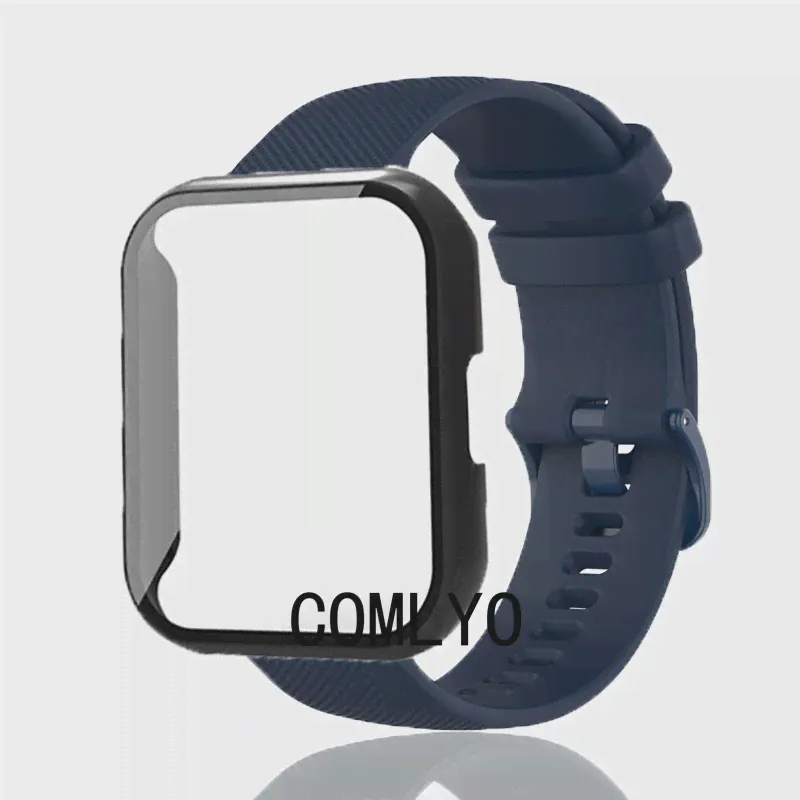 Для Xiaomi Redmi Watch 3 Active lite, ремешок, силиконовый браслет, чехол, защитный чехол, бампер, защита экрана